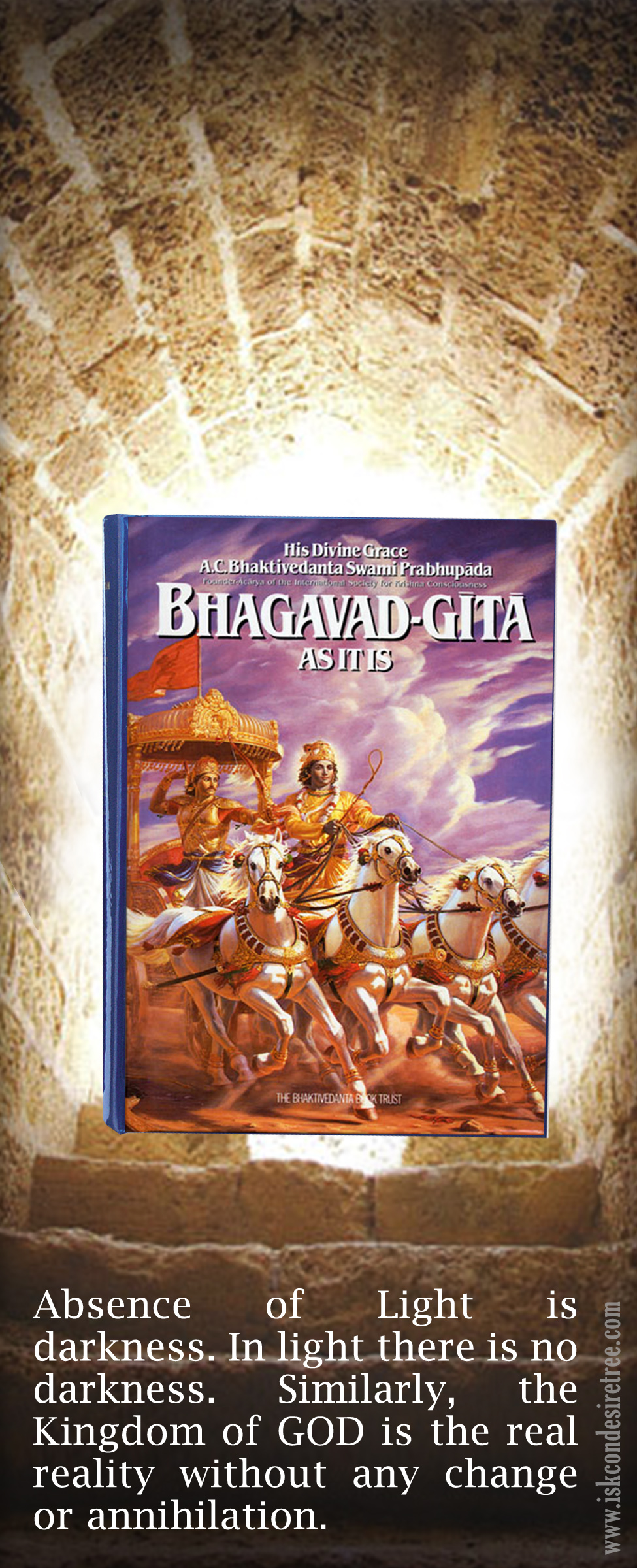 iskconbookdistributiongitabookmark06 ISKCON Book Distribution