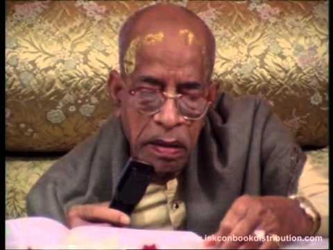 Srila Prabhupada Translating Srimad Bhagavatam