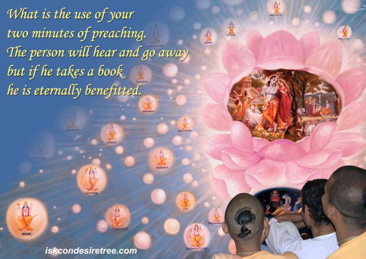 ISKCON Book Distribution Poster – 032