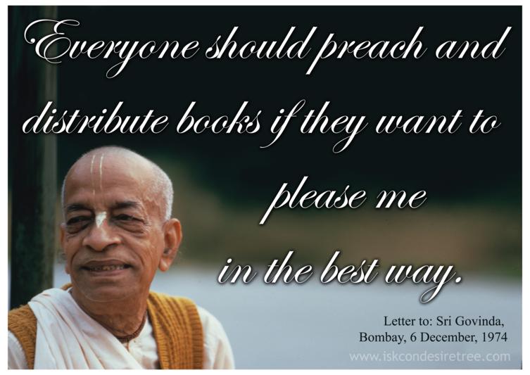 ISKCON Book Distribution Poster – 035