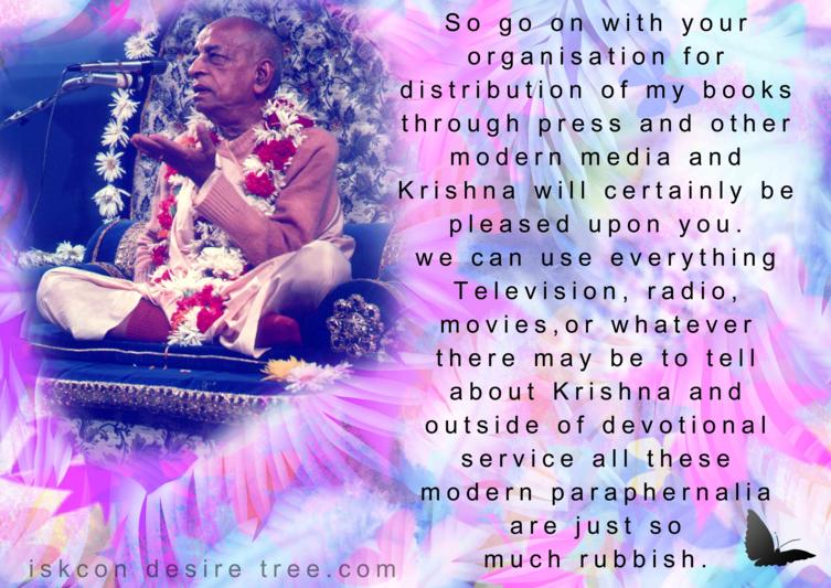 ISKCON Book Distribution Poster – 052