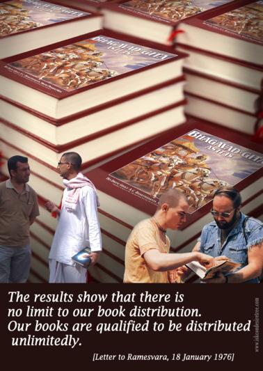 ISKCON Book Distribution Poster – 084
