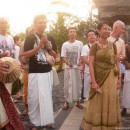 Harinam and Distributing Srila Prabhupada Books at Bali