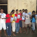 Gita and Prasadam Distribution at Cjembur Childrens Home at Mumbai by ISKCON Juhu
