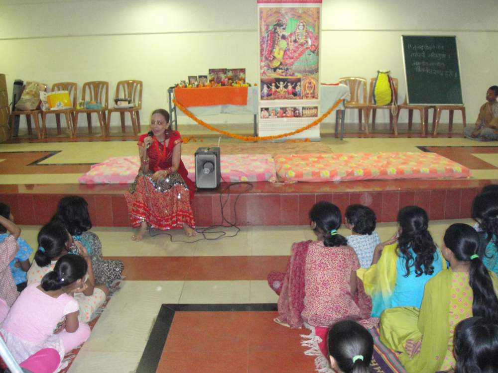 Listening to Krishna Katha