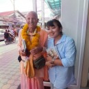 Book Distribution During Koh Samui Ratha Yatra 2013