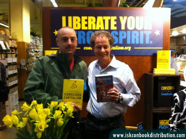 CEO of Whole Foods receives Bhagavad-Gita As It Is