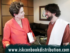 President of Brazil Receives Prabhupada’s Books