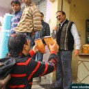 Gita Distribution During ISKCON Kanpur Rathayatra 2013