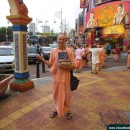 Book Distribution at Ecstatic Pada Yatra Tour 2012-2013