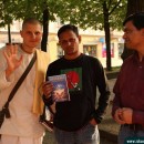 Book Distribution at Eurotrip 2013, Warshaw Poland