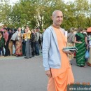 Book Distribution During Janmashtami 2013 at Moscow, Russia