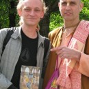 Book Distribution by H.G. Amit Krishna Das