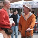 Book Distribution by H.G.Vijaya Prabhu (Book Distribution Minister)