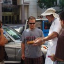 HG Vaisesika dasa, ISKCON’s North American Book Distribution Minister in Action