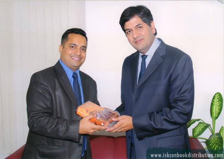 Bhagwad Gita As It Is to Vikram Chandra Executive Director & CEO of NDTV Group