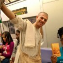 Book Distribution at New York with Harinama Sankirtan