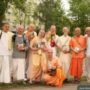 Book Distribution by Sri Harinam Mandir Traveling Temple