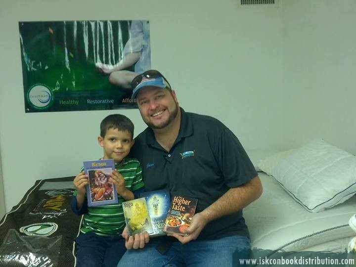 Chaitanya’s book distribution debuts!