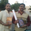 Krishna, Gita distributed to Seniour LIC Auditor