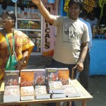Hanuman Jayanthi book distribution at Suchindrum by Iskcon Kanyakumari