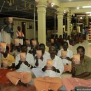 Bhagavad Gita Distribution at at Pechivilagam ISKCON Kanyakumari