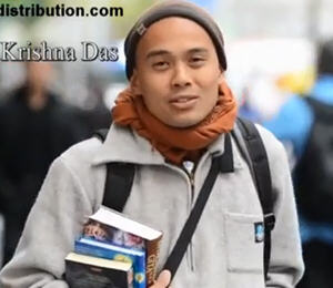 What inspires me to do book distribution – Hriman Krishna Das