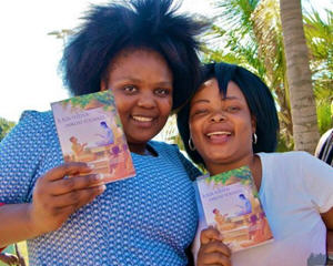 Book Distribution at Ratha Yatra at Durban Beachfront