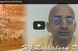 Prabhupad Book Distribution