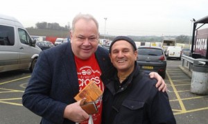 Book distribution sankirtan in UK - Encounter of the day