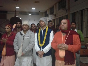 ‘Bhagavad Gita- As It Is’ gifted to Bihar state Health Minsiter.