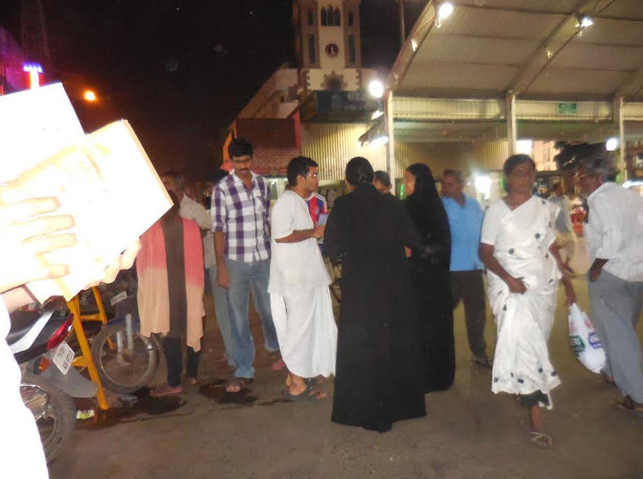 Clad Muslim Women take Bhagavad-gita