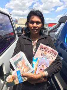 Here's Jenny's picture from Caitanya Vihara's story