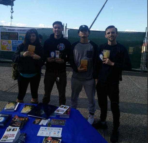 Sweet encounters at Ohlone College (in Fremont, Claifornia)