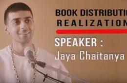 Book Distribution Seminar Day 3 – Realizations by Jaya Chaitanya Prabhu