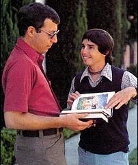 Helping the Red Cross volunteer