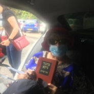 Driven by the mercy of Krsna a mother and daughter get the mercy on a drive