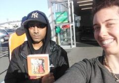 He just looked at the cover and looked back at the beers