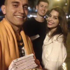 The magic happens, if you go out on book distribution